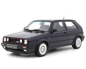 フォルクスワーゲン ゴルフ Mk.2 GTI エディション ブルー 1991 (ブルー) (ミニカー)