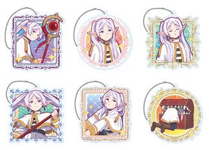 Frieren: Beyond Journey`s End Vintage Series Acrylic Key Chain (Set of 6) (Anime Toy)