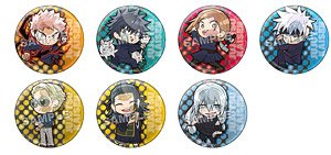Jujutsu Kaisen Kaigyoku / Gyokusetsu Pita! Deformed Battle ! Trading Can Badge (Set of 7) (Anime Toy)