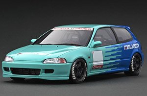 Honda CIVIC (EG6) Blue (ミニカー)