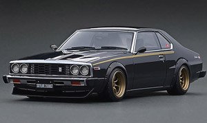 Nissan Skyline 2000 GT-ES (C210) Black (ミニカー)