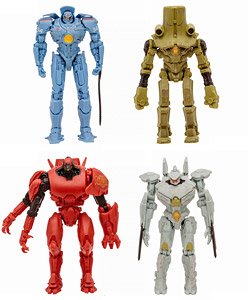 [Limited Distribution] Pacific Rim/ 4inch Action Figure Jeager Series (Set of 4) (Completed)