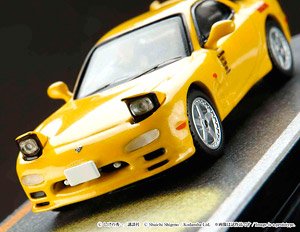 MAZDA RX-7(FD3S)RED SUNS [Initial D VS.Takumi Fujiwara] w/Keisuke Takahashi Figure (Diecast Car)