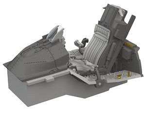 F-16A MLU コックピット (キネティック用) (プラモデル)