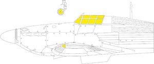 Masking Sheet for Hurricane Mk.IIc T Face (for Hobby Boss) (Plastic model)