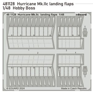 Hurricane Mk.IIc landing flaps (for Hobby Boss) (Plastic model)