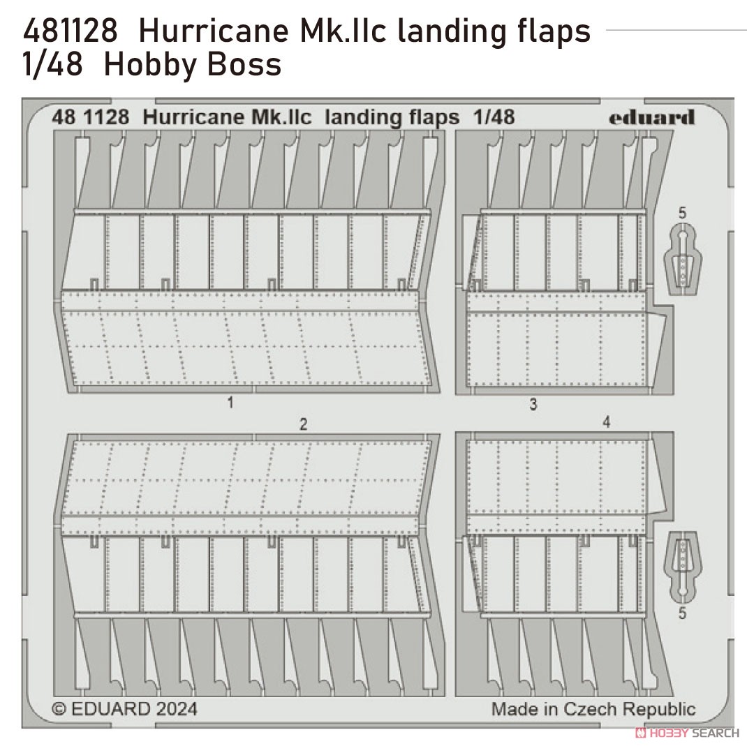 ハリケーン Mk.IIc ランディングフラップ (ホビーボス用) (プラモデル) その他の画像1