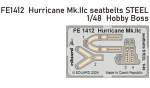 ハリケーン Mk.IIc シートベルト (ステンレス製) (ホビーボス用) (プラモデル)