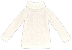 45 ゆるふわニットミニワンピ (ミルク) (ドール)