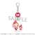 Connecting Acrylic Key Ring [TV Animation [Tokyo Revengers] x Sanrio Characters] 02 Manjiro Sano x My Melody (Mini Chara Illustration) (Anime Toy) Item picture1