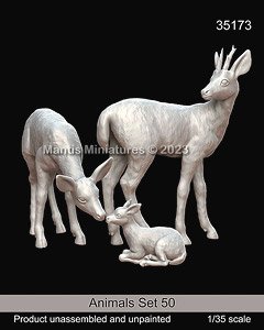 Animals Set 50 (Plastic model)