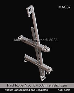 Fast Rope Mount + 50cm elastic rope (Plastic model)