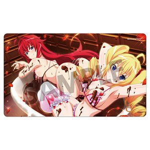 High School DxD Hero Rubber Mat Vol.2 Rias & Ravel Choco Ver. (Anime Toy)