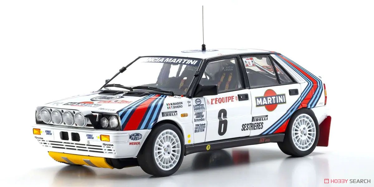 Lancia Delta HF 4WD 1987 Monte Carlo `Team Lancia Martini` #6 (Diecast Car) 商品画像1