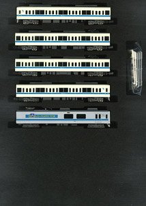 小田急8000形 (8065編成) +クヤ31形 5両編成セット (動力付き) (5両セット) (塗装済み完成品) (鉄道模型)