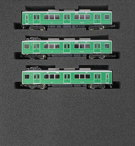 東急電鉄1000系 (緑の電車) 3両編成セット (動力付き) (3両セット) (塗装済み完成品) (鉄道模型)