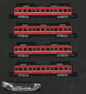 Keisei Type 3150 (Renewaled Car, New Akaden Color) Four Car Formation Set (w/Motor) (4-Car Set) (Pre-colored Completed) (Model Train)