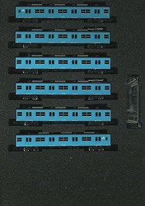 J.R. Series 103 (Kansai Type, Dispersion Air Conditionered Car, Hanwa Line, K610 Formation) Six Car Formation Set (w/Motor) (6-Car Set) (Pre-colored Completed) (Model Train)
