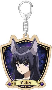 陰の実力者になりたくて！ ウッドキーホルダー デルタ (キャラクターグッズ)