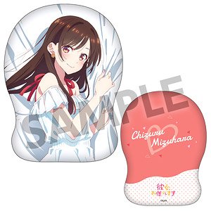 彼女、お借りします 描き下ろしダイカットクッション 水原千鶴 ワンピース ver. (キャラクターグッズ)