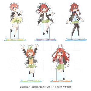 映画「五等分の花嫁」 トレーディングアクリルスタンド (描き起こしデフォルメ) (5個セット) (キャラクターグッズ)