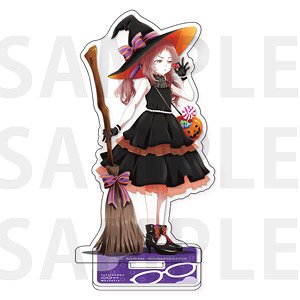 The Girl I Like Forgot Her Glasses Season by Season Mie-san Acrylic Stand Autumn [Mie-san & Halloween!] (Anime Toy)