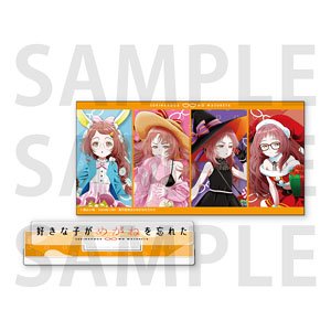 好きな子がめがねを忘れた ロゴアクリルブロック&ステッカーセット (キャラクターグッズ)