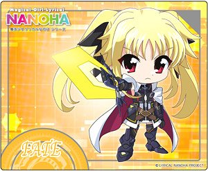 Magical Girl Lyrical Nanoha Mouse Pad Fate T Haraoun (Anime Toy)