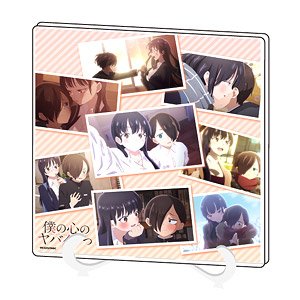 アクリルアートボード 「僕の心のヤバイやつ」 01 散りばめデザイン (場面写イラスト) (キャラクターグッズ)