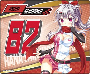 Hanasaki Work Spring! [Especially Illustrated] Inori Shiranui RQ Ver. Mouse Pad (Anime Toy)