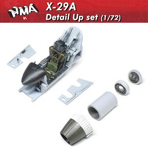 X-29A Detail Up Set (Plastic model)