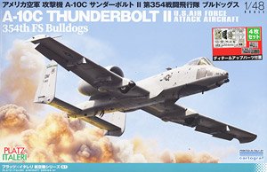USAF A-10C Thunderbolt II `354th Squadron Bulldogs` w/Detail Up Parts (Plastic model)
