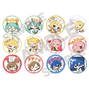 Hatsune Miku Trading Can Badge Piapro Characters (Set of 12) (Anime Toy)