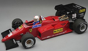 フェラーリ 126 C4-M2 ヨーロッパG.P.1984 #28 R.Arnoux (ミニカー)