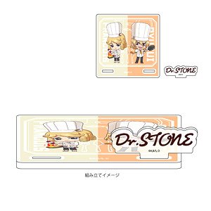 アクリルコースタースタンド 「Dr.STONE」 04 七海龍水&フランソワ (ミニキャライラスト) (キャラクターグッズ)