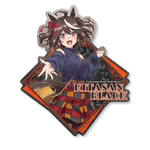 TVアニメ『ウマ娘 プリティーダービー Season3』 トラベルステッカー 1.キタサンブラック (キャラクターグッズ)