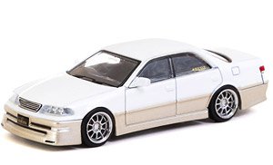 VERTEX Toyota Mark II JZX100 White Metallic (ミニカー)