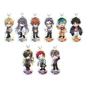Hypnosis Mic: Division Rap Battle Rhyme Anima + Trading Aurora Acrylic Stand Key Ring Bbox (Set of 9) (Anime Toy)
