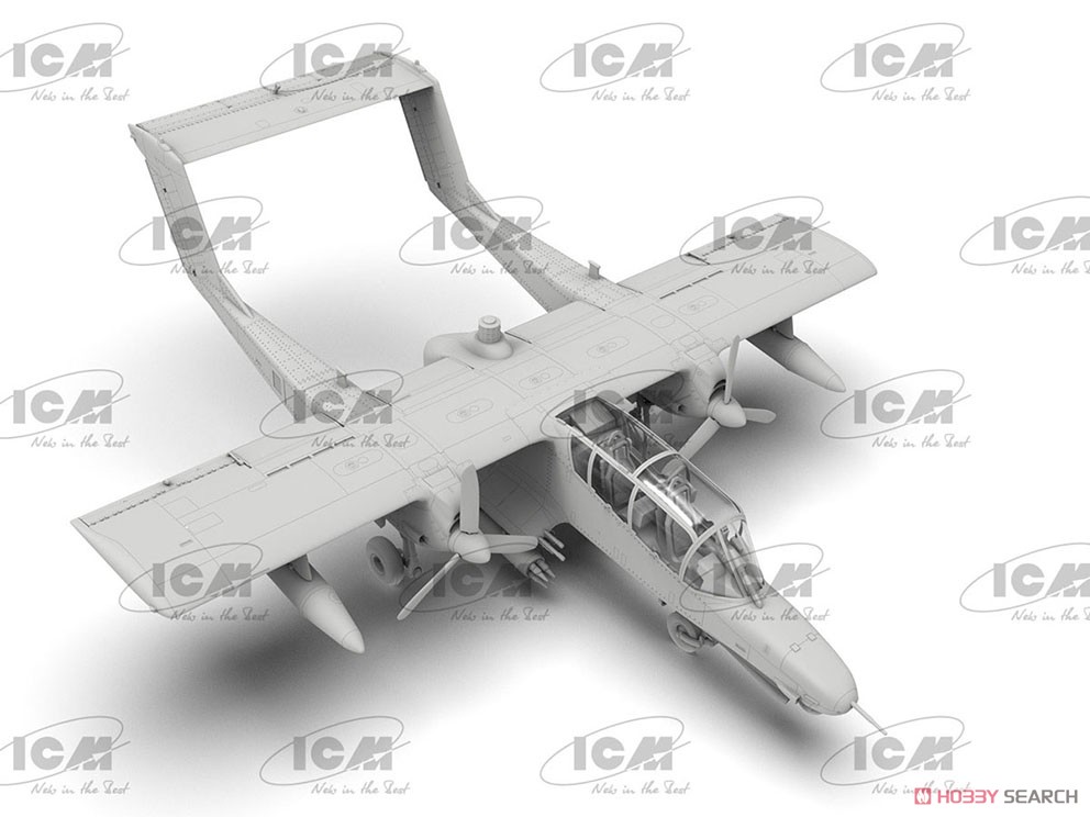 OV-10D+ Bronco US attack and observation aircraft (Plastic model) Other picture4