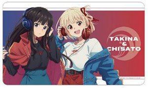 TV Animation [Lycoris Recoil] [Especially Illustrated] Chisato Nishikigi & Takina Inoue Casual Wear Ver. Multi Desk Mat (Card Supplies)