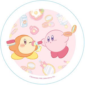 Kirby`s Dream Land Kirby Happy Morning Stone Coaster Pretend Makeup (Anime Toy)