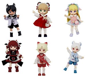 NAGIアニマルキッズシリーズ トレーディングドール 第2弾 (6個セット) (完成品)