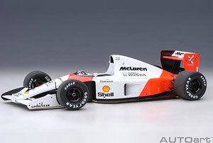 McLAREN HONDA MP4/6 JAPANESE GP 1991 #1 (Ayrton Senna) w/McLAREN Logo (Diecast Car)