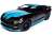2015 Ford Mustang Petty`s Garage Black/Blue (Diecast Car) Item picture1