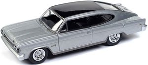 1965 AMC Marlin Silver / Black (Diecast Car)