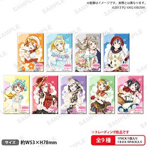 ラブライブ！スクールアイドルフェスティバル しかくい缶バッジコレクション μ`s 童話ver. (9個セット) (キャラクターグッズ)