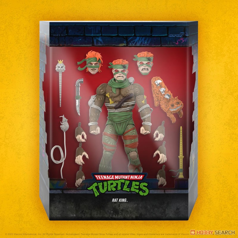 Teenage Mutant Ninja Turtles TMNT Wave 11/ Rat King Ultimate Action Figure (Completed) Package1