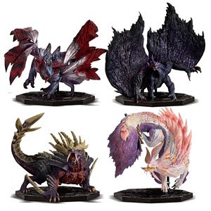 CAPCOM FIGURE BUILDER CUBE MONSTER HUNTER 4体セットボックス(ゴア・マガラ/奇しき赫耀のバルファルク/マガイマガド/タマミツネ) (完成品)