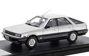 NISSAN SKYLINE HATCHBACK 2000 TURBO GT-E・X (1984) ガングレーメタリック/ブラックメタリック (ミニカー)