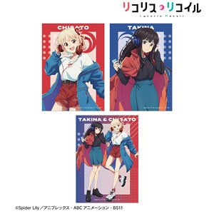 TV Animation [Lycoris Recoil] [Especially Illustrated] Casual Wear Ver. 2L Bromide (Set of 3) (Anime Toy)